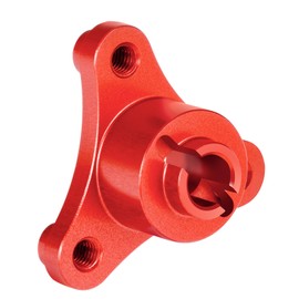 JGGZONE Metal Aluminum Alloy 7075 RC Slipper Clutch Eliminator Compatible with Traxxas 1/10 Stampede/Slash 4x4 VXL RC Car Upgrade Parts (Red)