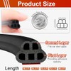 Alophoty 34 Ft Self-Adhesive Car Door Seal Strip for Noise