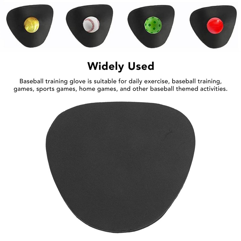 Baseball Catcher Training Glove Foam Fielding Trainer Quik Hands Batting