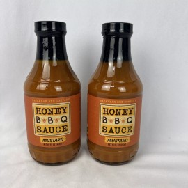 Savannah Bee Company Lot Of 2 Savannah Bee Company Honey Mustard BBQ Sauce 16 Oz Ea