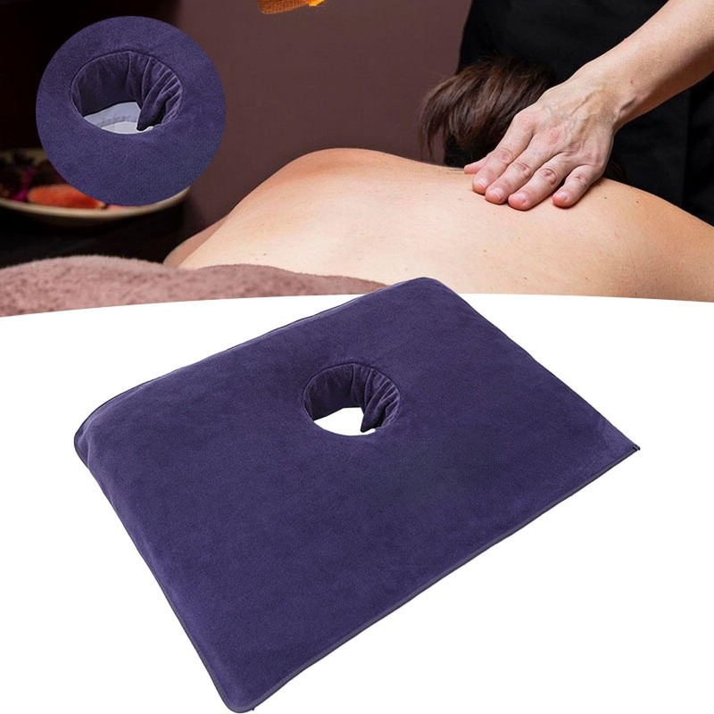 perfeclan Massagetischtuch mit Gesichtsloch, SPA-Massagetuch-Bettbezug, Salon-SPA-Tischbezug für SPA