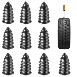 EastyGold Tire Repair Nail Tire Repair Rubber Screws Vacuum Tire Repair Tubeless Tools for Car Motorcycle Truck Scooter Bike Bicycle Tire Puncture Repair 10 Packs