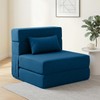 SUYOLS Folding Sofa Bed with Pillow- Convertible Chair Floor Couch