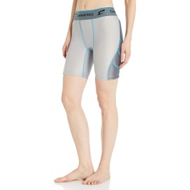 CHAMPRO Women's Windmill Fastpitch Softball Compression Sliding Shorts Grey