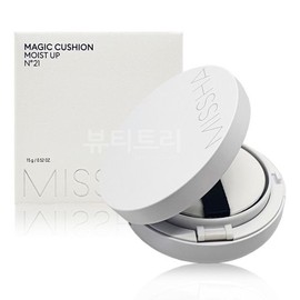 Missha Magic Cushion Moist Up SPF50+PA+++ Original 15g No. 21 / 미샤 매직 쿠션 모이스트 업 SPF50+PA+++ 본품 15g 21호