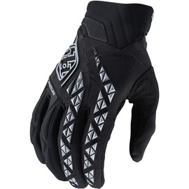 Troy Lee Designs Motocross Motorcycle Dirt Bike Racing Mountain Bike Riding Gloves SE PRO Glove (Black, Large)