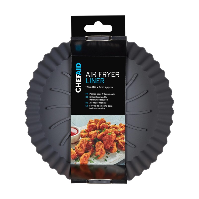 Chef Aid Air Fryer Liner 17cm Dia x 6cm -