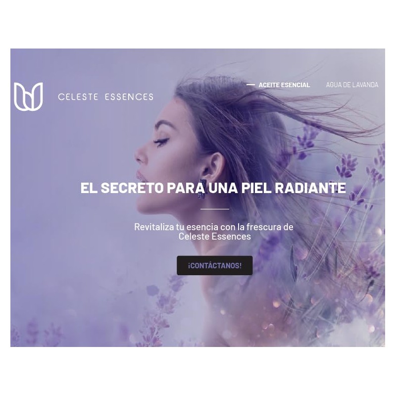 Aceite Esencial de Lavanda Celeste Essences, 10 Mililitros, Aromaterapia, Difusor,