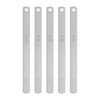 sourcing map 5pcs Mn Steel Feeler Gauge 0.7mm Thickness 150mm