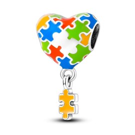 Sterling Silver Charms 925 for European Bracelet & Necklaces Pendant Beads Jewellery Gift for Women Girls, Sterling Silver, Sterling silver