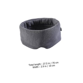 TOVINANNA Comfortable Cotton Sleep Eye Mask Breathable Shading Blindfold for Home Travel Relaxation Lightweight Design with Storage Bag Fit for Restful Night Sleep