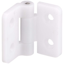 Sugatsune Industries HG-MF08-WT Mini Torque Hinge 0.8 inches (20 mm), 1 Piece, White