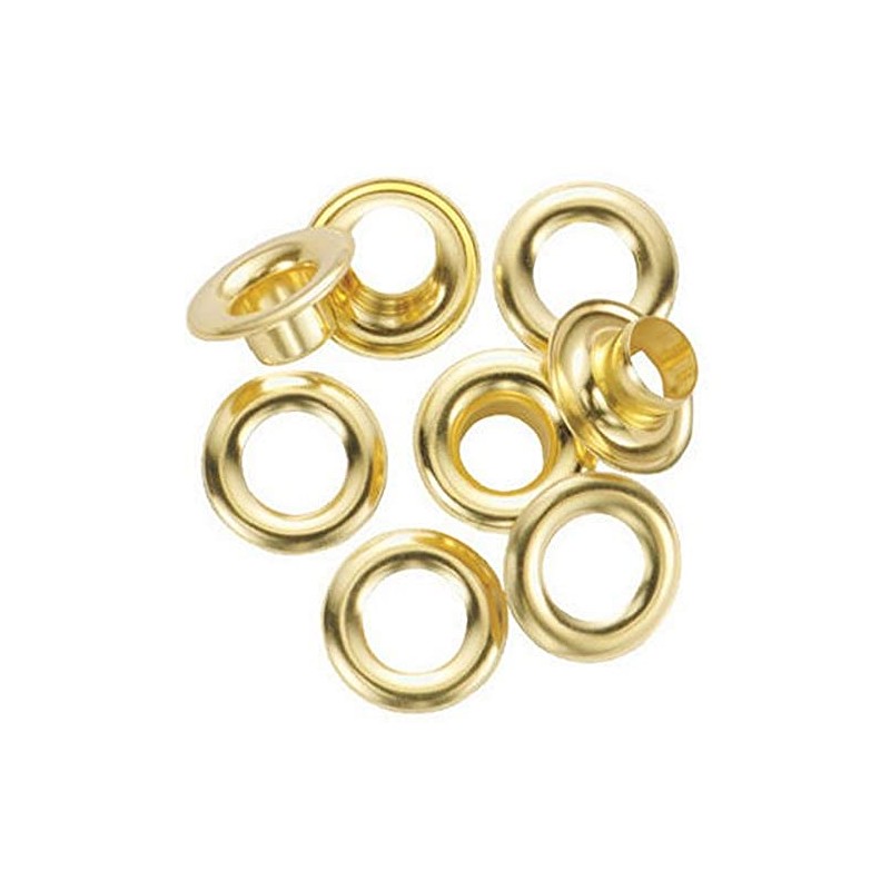 General Tools 1261-2 Rustproof Solid Brass, 3/8-Inch 3/8" Grommet Refill,