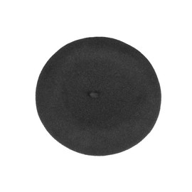 Barascon Beret Hat with Cashmere and Lining Wool Basque Basque Men's Basque Women's Basque, black