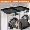 Kosydown Basic Washer Dryer Countertop, Wooden Laundry Countertop Set of