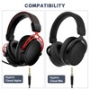 Saipomor 3.5mm Coiled Audio AUX Cable Compatible with HyperX Cloud
