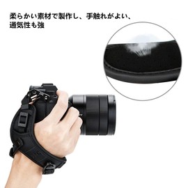 [JJC] Hand Strap Wrist Strap for Nikon Z f Z fc Z6III Z6II Z7II Z5 Z50 Z8 Z7 Z6 D5600 D5500 D5300 D5200 D5100 D5000 D3500 D3400 D3300 Panasonic S 9 GH7 DC-GH6 S1H S1R S1 G95 G9 G85 GX7M3 GX7M2 GX7