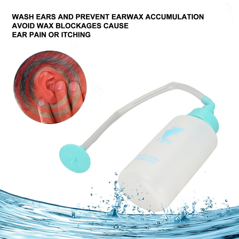 Ear Cleaning Spray Bottle Kit Wax Removal Easy Spray Manual