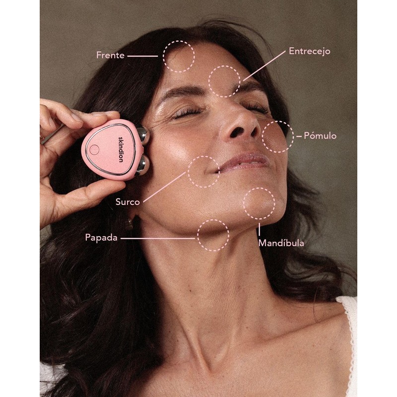 Dispositivo de microcorriente facial Skindion – Lifting y reducción de