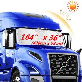 AUTOXBERT 4-Side Van Bus Car Lorry RV Sunshade Windscreen Sun Shade Blinds Heat Reflective