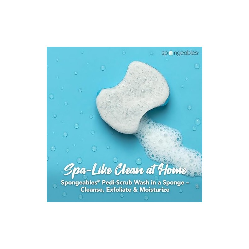 Spongeables Pedi Scrub Foot Buffer