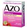 AZO All Natural Concentrated Cranberry Tablets, 50 Count (Pack of