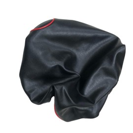Suzuki ZZ (CA1PB) Special Design Seat Cover, Strong Rubber Type, Made in Japan (Thick Fabric), Cover Type, Fabric Color: Black / Piping Color: Red, Cover Type CHRIS-SCR3008-C10P40