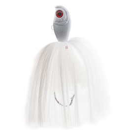 kmucutie Red Eyes White mojo jig Lead jigs Rock Fish Candy 6 oz Mojo Lures Loaded (6)