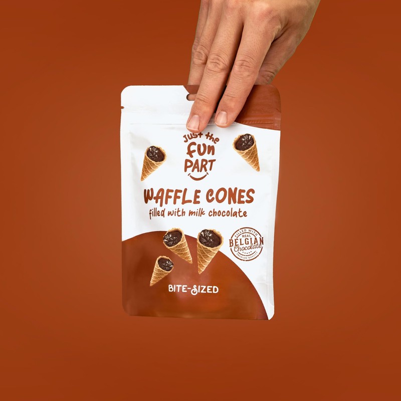 Just The Fun Part | Bite-Size Crispy Mini Waffle Cones