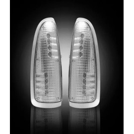 Unbranded RECON CLEAR LED MIRROR LIGHTS LENS FOR 03-07 FORD F250 F350 F450 SUPER DUTY B