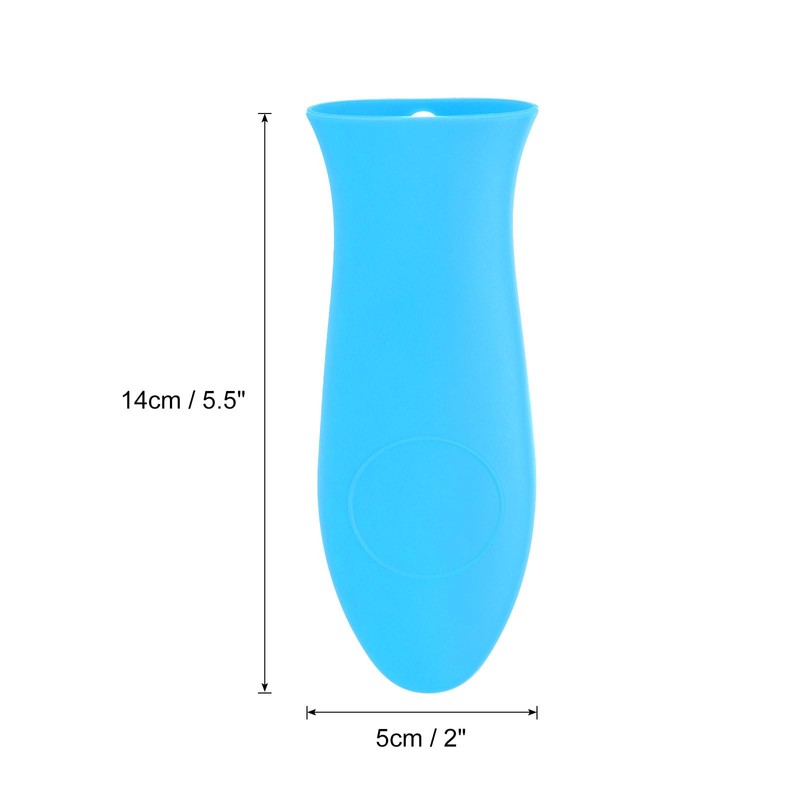 uxcell Silicone Hot Handle Holders, Cast Iron Skillet Handle Covers