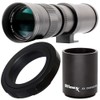 Ultimaxx 420-800mm (w/Converter 840-1600mm) f/8.3-16 Manual Telephoto Zoom T-Mount Lens