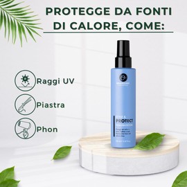 BRANDING COSMETICA Style&Protect Organic Thermal Protection Without Rinsing Protects Against Heat Treatment Dry Hair Anti-Frizz Style & Protect 150 ml