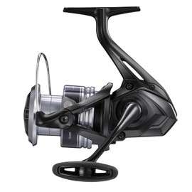 SHIMANO Aero BB C5000, Black/Silver, Spinning Fishing Reel, 3000, 4.7:1 Gear Ratio, 11.0kg Max Drag, 3+1 Bearings, Anti-Reverse, Aluminum
