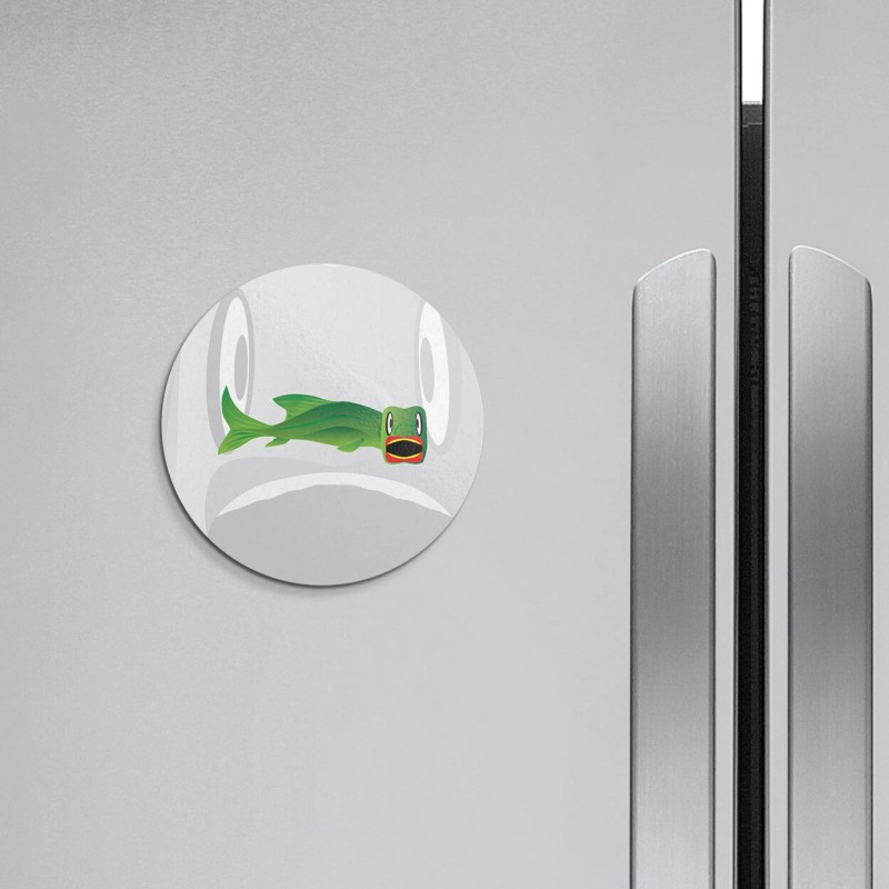 Unbranded Large Fish Animal | 4'' X 4'' Round Decorative