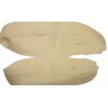 Kar Designers Fits 05-12 Acura RL Beige Leather Synthetic Door