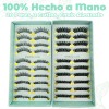 de Pestañas Postizas de Mink Sintético, 20 Pares Naturales para