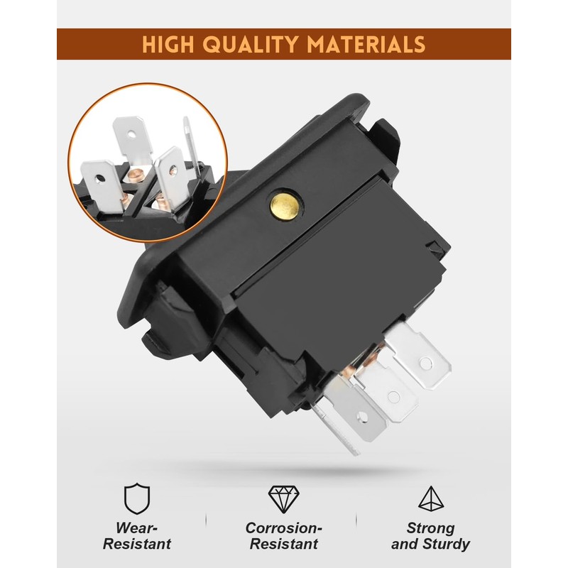 Nahntaipy Vacuum Switch 5140058-09 Fit for DeWalt Vacuum DCV580 DCV581H