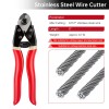 IBOSAD Hydraulic Hand Crimper Tool for Stainless Steel Cable Railing