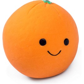 Petface Latex Orange Soft Chew Dog Toy, Small