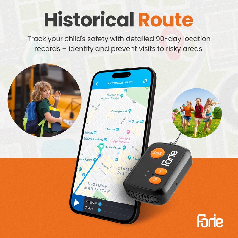 Fonie-Tracker for Kids, GPS, Two Way Talk, Cell Phone Alternative