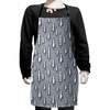 Ambesonne Winter Apron, Forest Pine Trees Snowing Nature Season Christmas