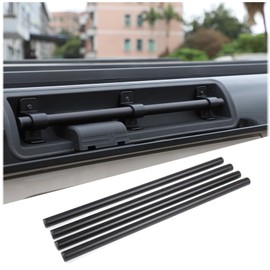 Tumukiw 4PCS Car Roof Rack Compatible with INEOS Grenadier 2020-2024, Upgraded Aluminum Alloy Car Roof Side Luggage Mounting Tube Replacement Accessories, Sturdy and Resistant, Rust-Resistant (Black)