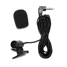 Microphone 3.5 mm, 3.5 mm External Microphone, Car Microphone Stereo, Car Radio Microphone, Car External Microphone, 3.5 mm Hands-Free Call Voice Reception, External Hands-Free Microphone, Lavalier