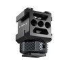 Three Head Cold Shoe Expansion Camera Bracket for GoPro /