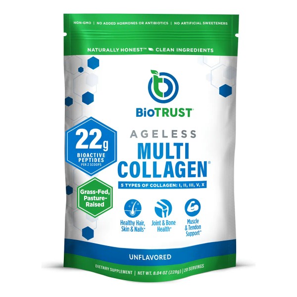 Biotrust Ageless Multi Collagen Protein | 5 En 1 Collagen