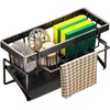 Kitchen Sink Caddy,Sponge Holder with Automatic Drainage, Perfect for Organizing