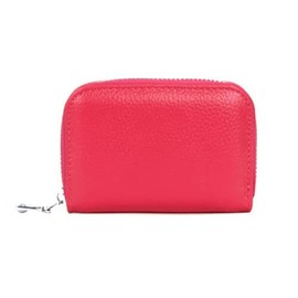 Women Zip Leather Wallet Card Holder Short Wallet RFID Blocking Coin Purse Pouch for Easy Access to Essentials