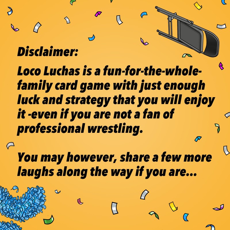 Loco Luchas Card Game