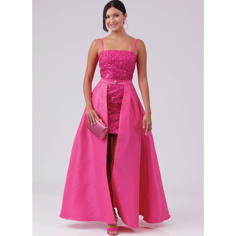 MCCALLS M8450BB Misses' and Women's Dress, Jumpsuit and Overskirt BB